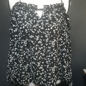 Off the shoulder floral top